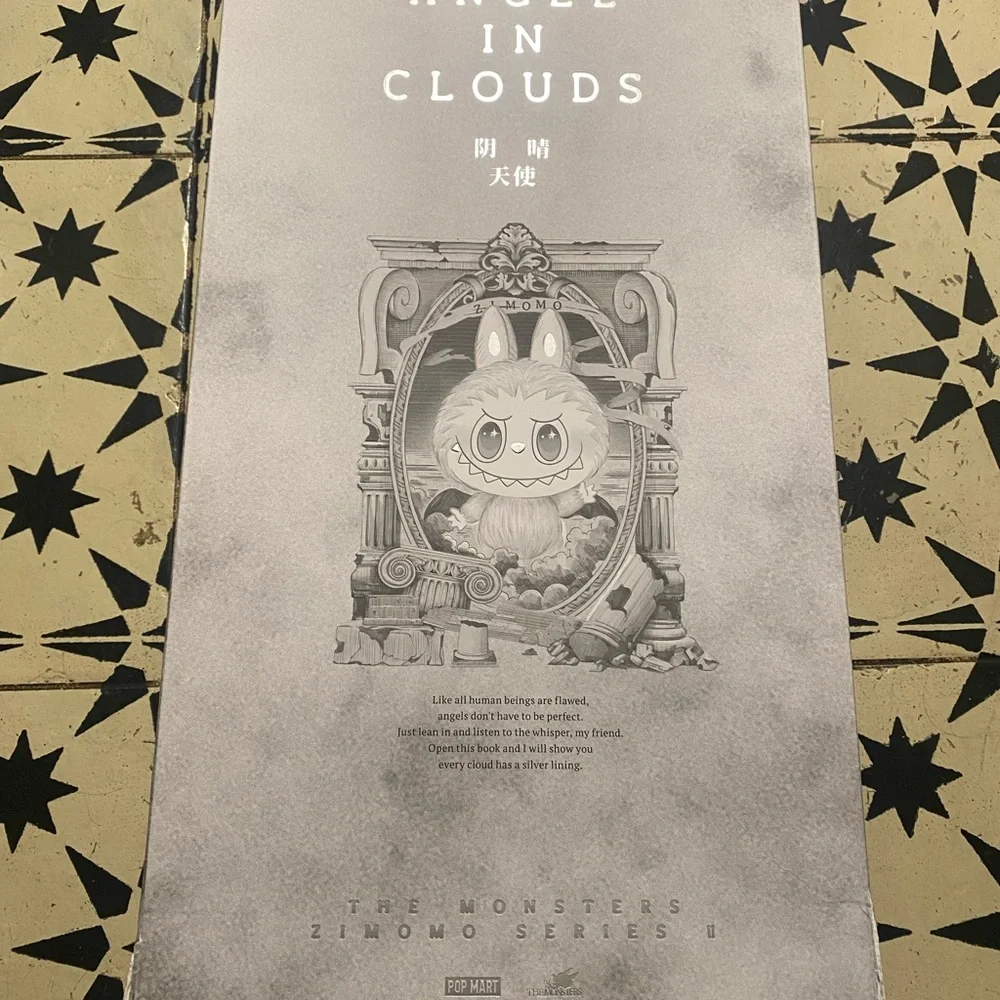 angel in the clouds labubu pop mart zimono series - Picture 1 of 9